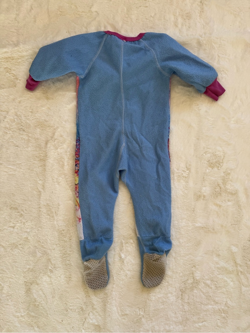 VTG 1996 Looney Tunes Tweety Bird Footed Sleeper Kids Size 3t - Picture 6 of 6